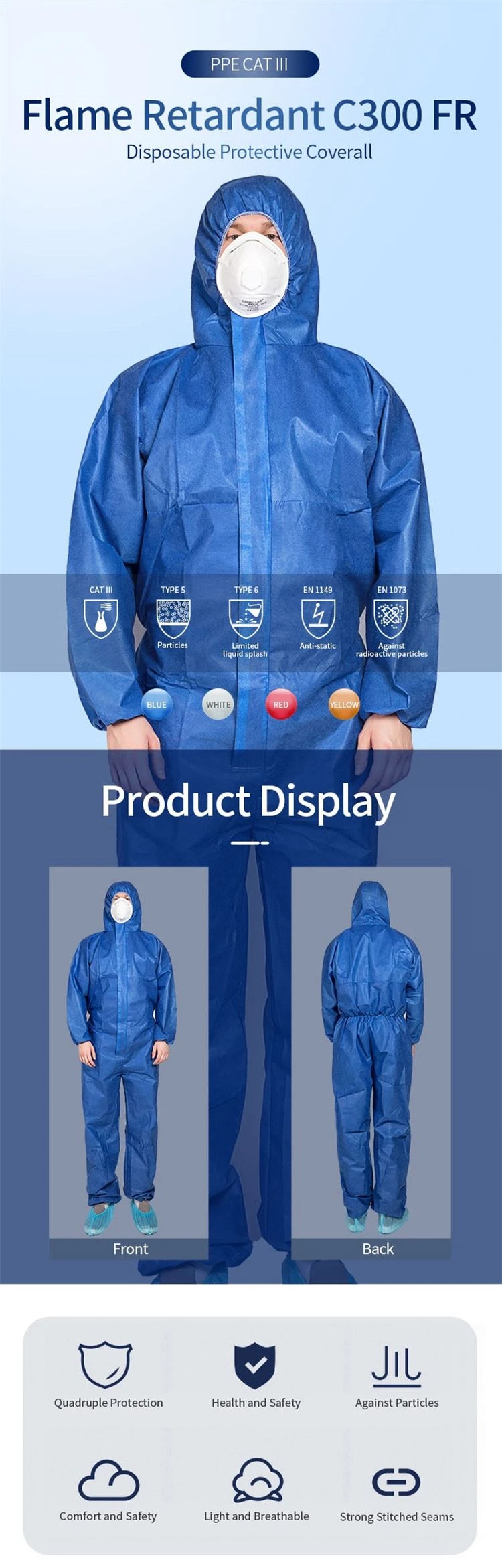 1. flame retardant coverall