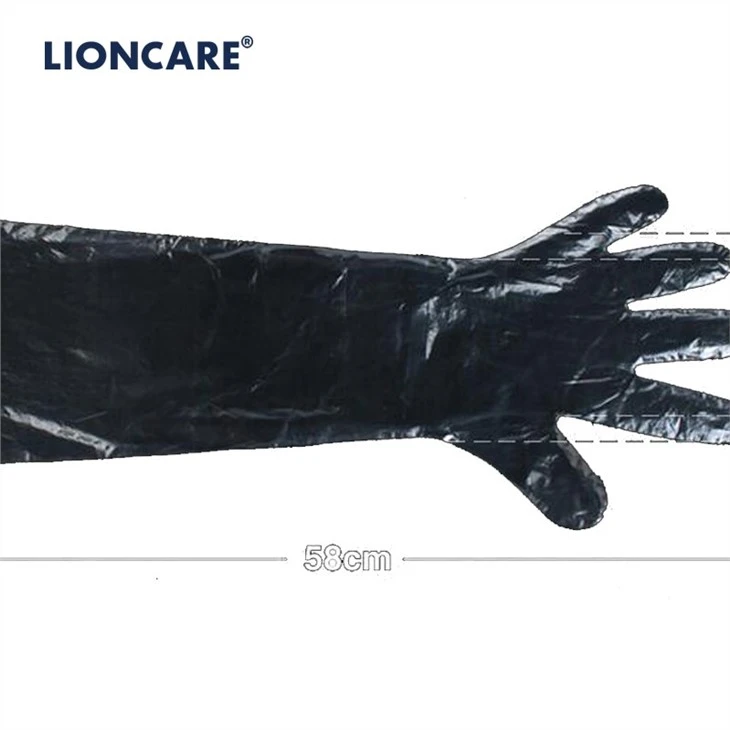 pe long sleeve disposable gloves (2)