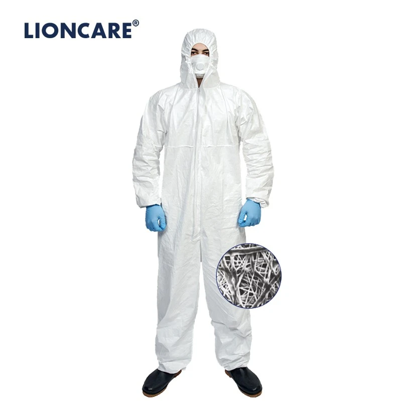 Kombinezon LIONCARE® CoverPlus z polietylenu o dużej gęstości